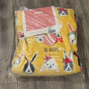 Envogue Bunny Throw Blanket
